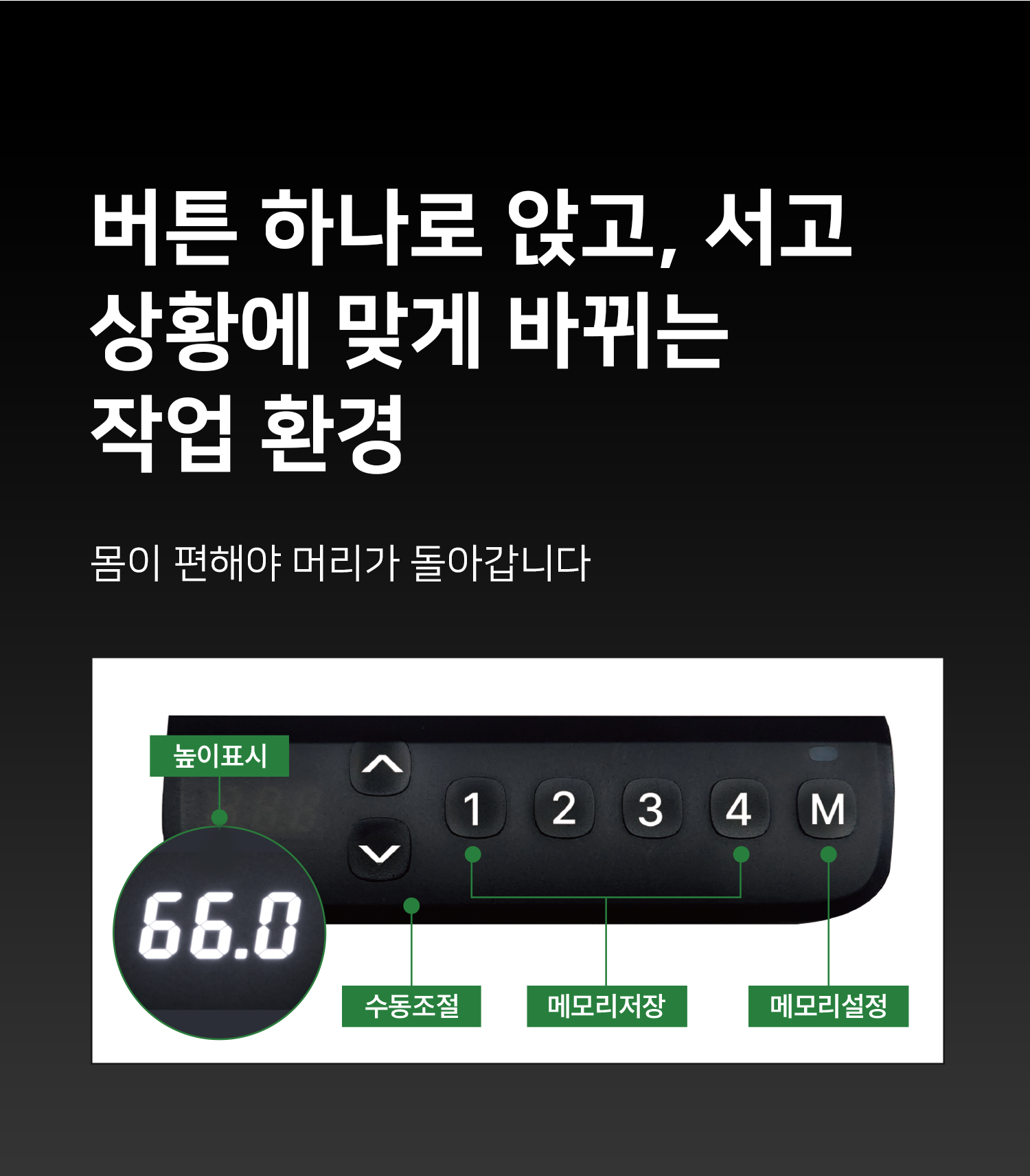 토파스 모션데스크 M300 스탠딩 1200 1400 1600 1800 학생 책상 (VAT포함)